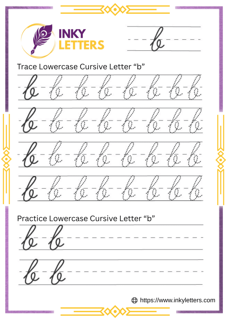 Lowercase Cursive b