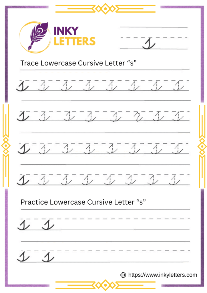 Lowercase Cursive s