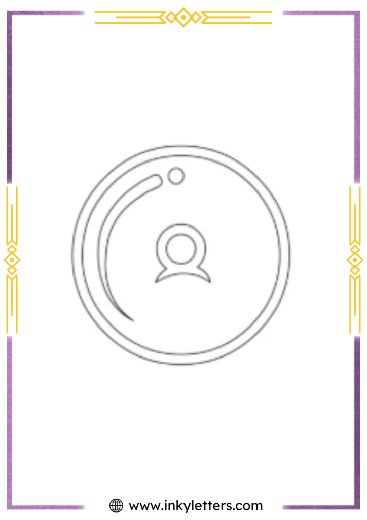 Blobby Chug Lowercase Bubble Letter o