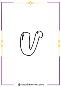 Free Printable Bubble Letter W - Inky Letters