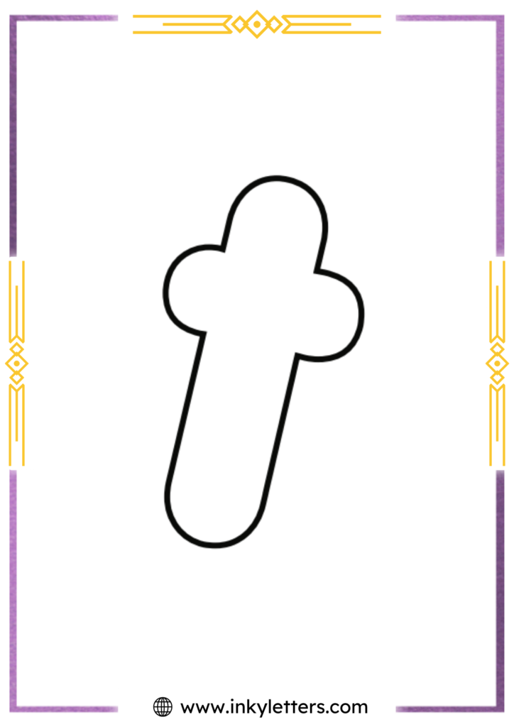 Porky's font lowercase Bubble Letter t