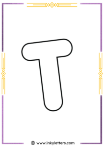 Free Printable Bubble Letter U - Inky Letters