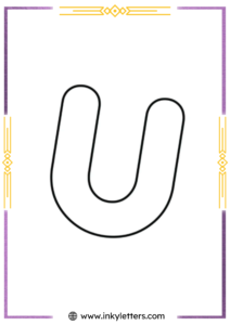 Free Printable Bubble Letter V - Inky Letters