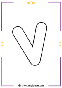 Free Printable Bubble Letter W - Inky Letters